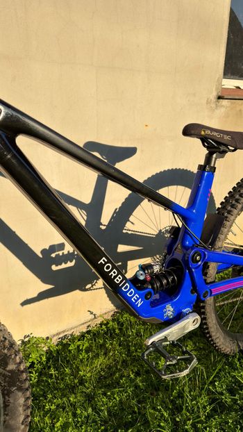 Gebrauchtes Forbidden Dreadnought SRAM GX Eagle 2022 Mountainbike, Blau — Bild 62 von 99