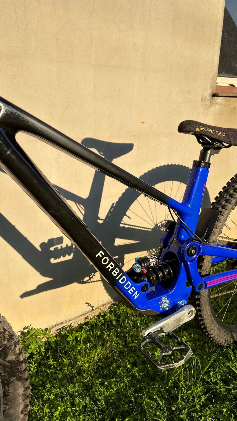 Gebrauchtes Forbidden Dreadnought SRAM GX Eagle 2022 Mountainbike, Blau — Bild 62 von 99
