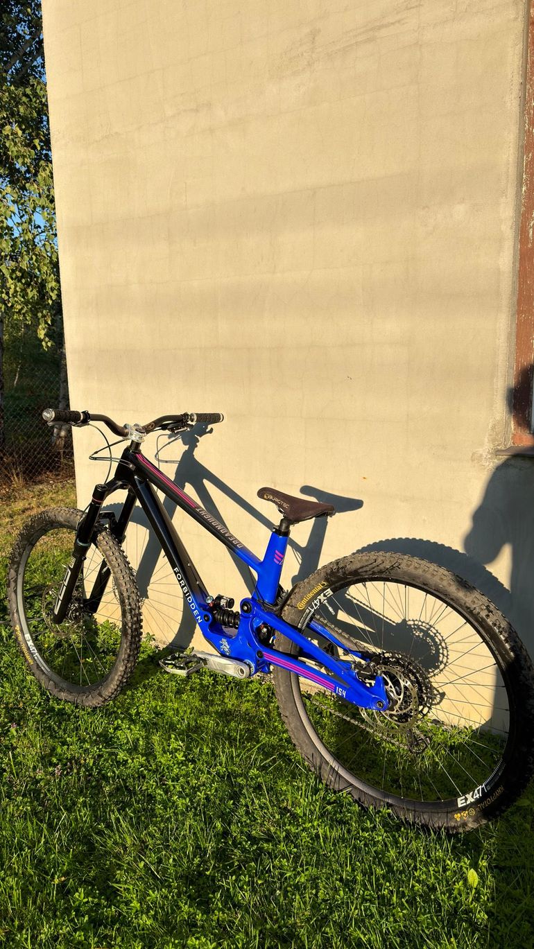 Gebrauchtes Forbidden Dreadnought SRAM GX Eagle 2022 Mountainbike, Blau — Bild 99 von 99