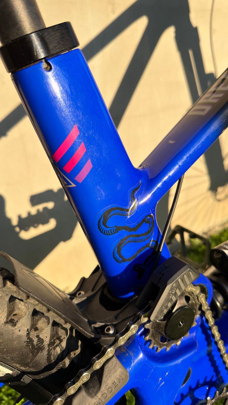 Gebrauchtes Forbidden Dreadnought SRAM GX Eagle 2022 Mountainbike, Blau — Bild 26 von 99