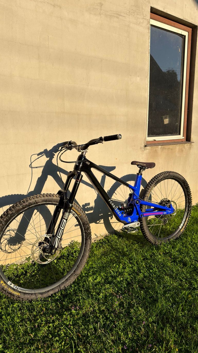 Gebrauchtes Forbidden Dreadnought SRAM GX Eagle 2022 Mountainbike, Blau — Bild 52 von 99
