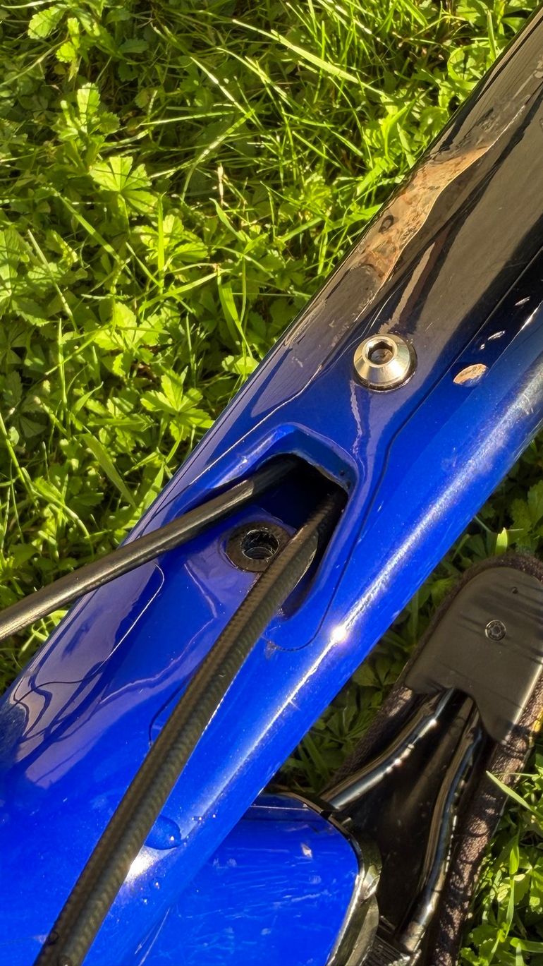 Gebrauchtes Forbidden Dreadnought SRAM GX Eagle 2022 Mountainbike, Blau — Bild 49 von 99