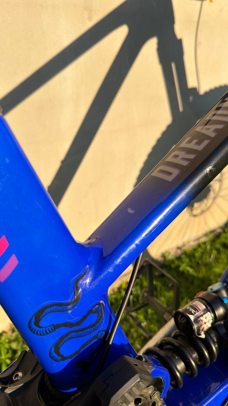 Gebrauchtes Forbidden Dreadnought SRAM GX Eagle 2022 Mountainbike, Blau — Bild 75 von 99