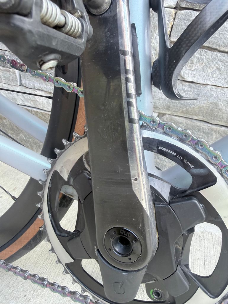 Used Specialized Aethos 2021 Road & Gravel, Light Gray — image 9 of 18