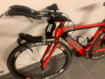 Used Brothers Custom Shimano Ultegra 2013 Road & Gravel, Red — image 4 of 4