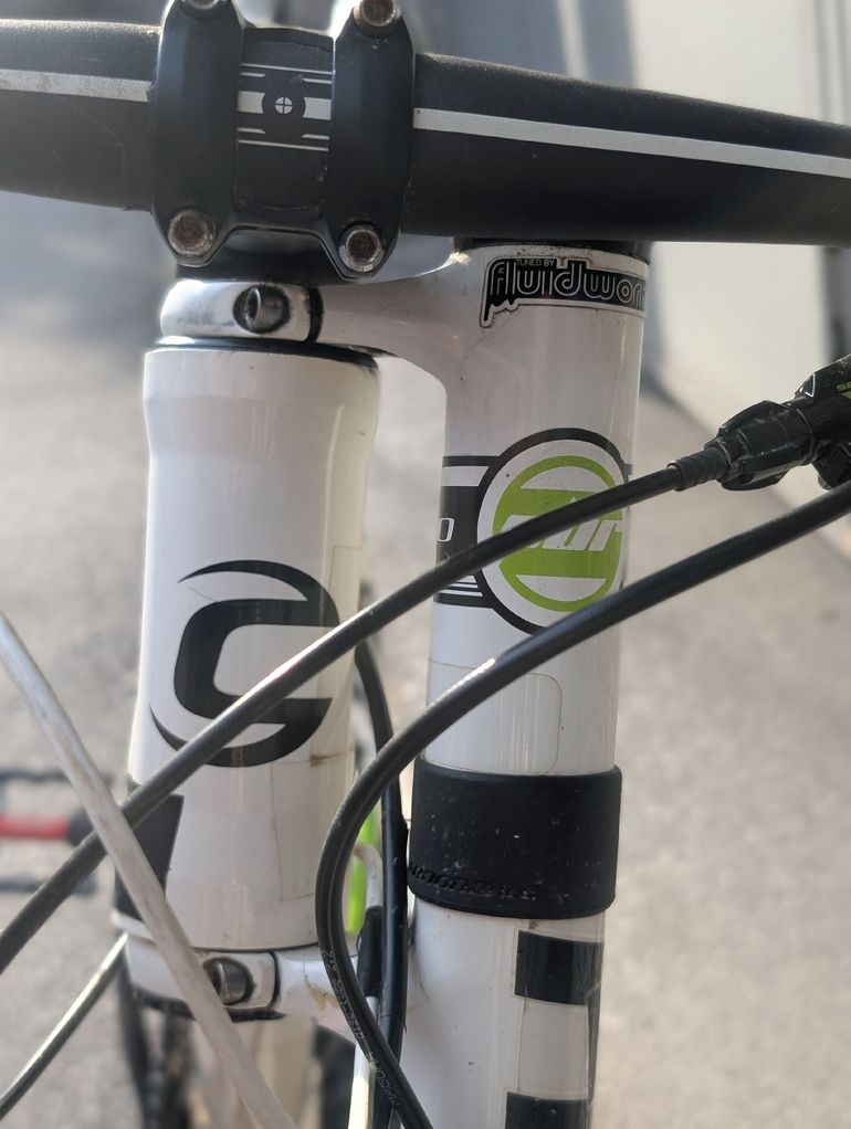 Used Cannondale Flash SRAM X9 2010 Mountainbike, White — image 12 of 14