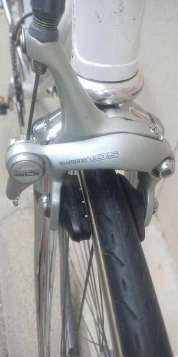Gebrauchtes SCAPIN Custom Shimano 105 1987 Road & Gravel, Weiß — Bild 11 von 13