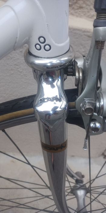 Gebrauchtes SCAPIN Custom Shimano 105 1987 Road & Gravel, Weiß — Bild 10 von 13