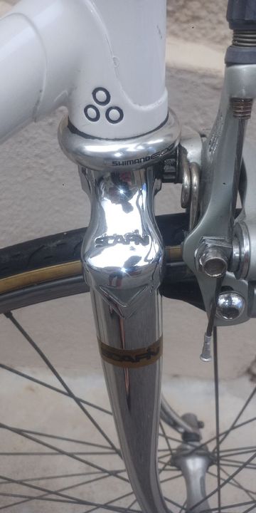 Gebrauchtes SCAPIN Custom Shimano 105 1987 Road & Gravel, Weiß — Bild 10 von 13