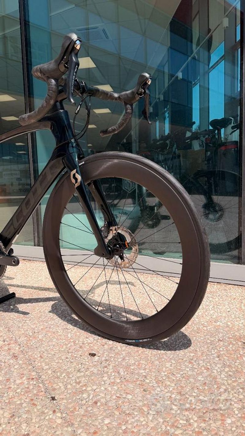 Used Scott Foil 10 2021 Road & Gravel, Green — image 8 of 9
