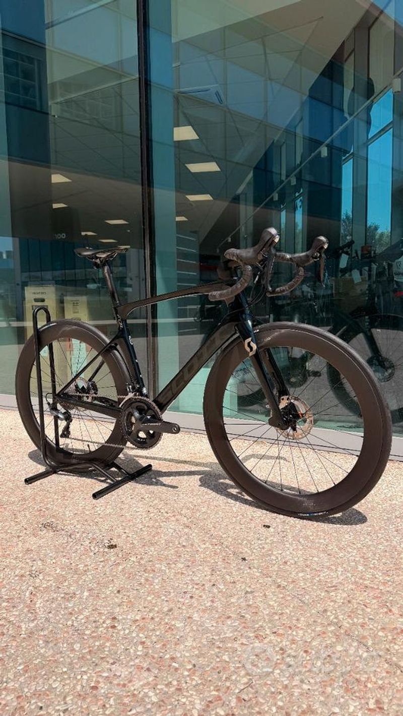 Used Scott Foil 10 2021 Road & Gravel, Green — image 2 of 9