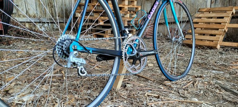 Brugt Giant Cadex CFR2 Campagnolo 1996 Road & Gravel — billede 2 af 7