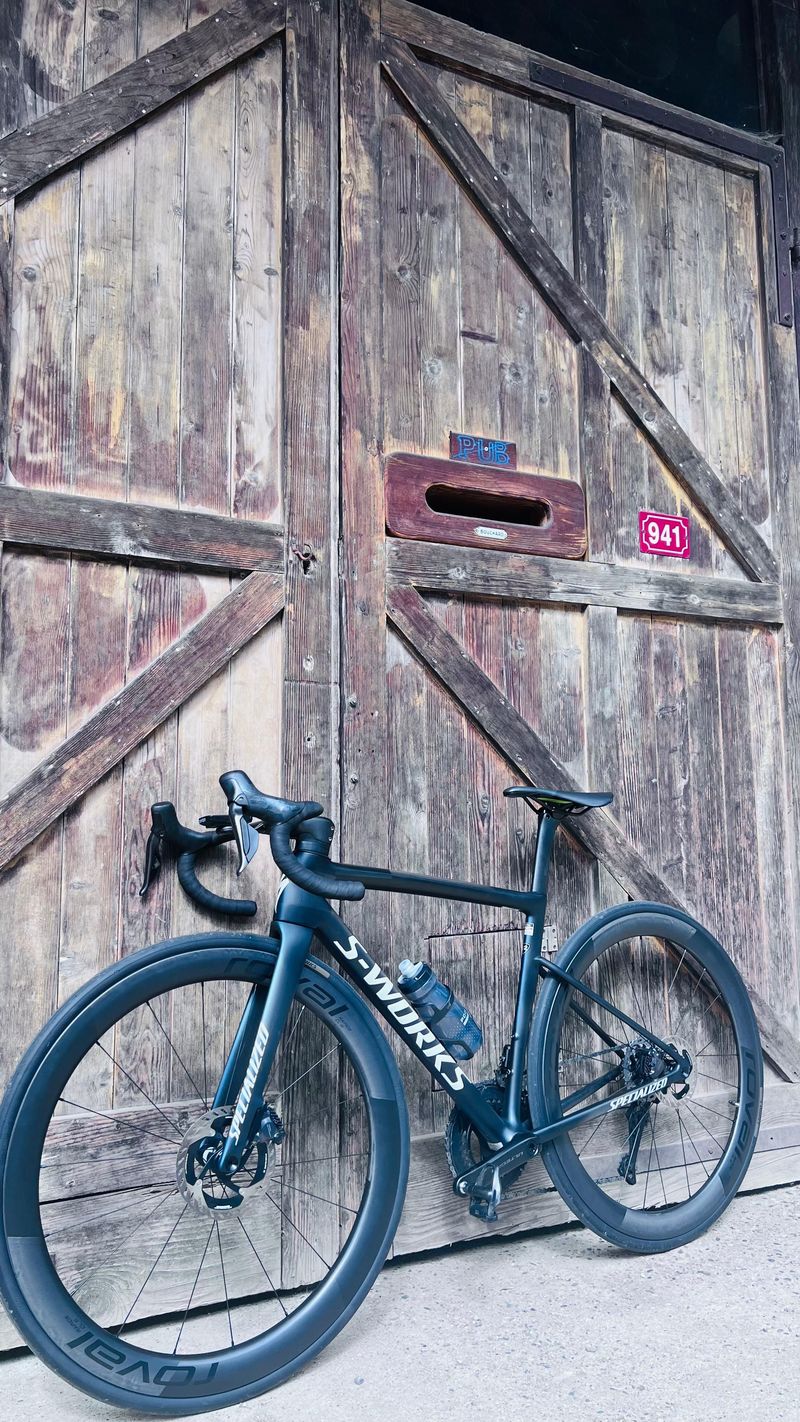 Tweedehands S-Works Tarmac SL8 Frameset - FACT 12r Carbon 2026 Frameset Custom Shimano Ultegra Di2 2025 2025 Road & Gravel