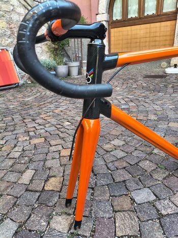 Used Colnago C59 Frameset 2013 Road & Gravel, Orange — image 5 of 9