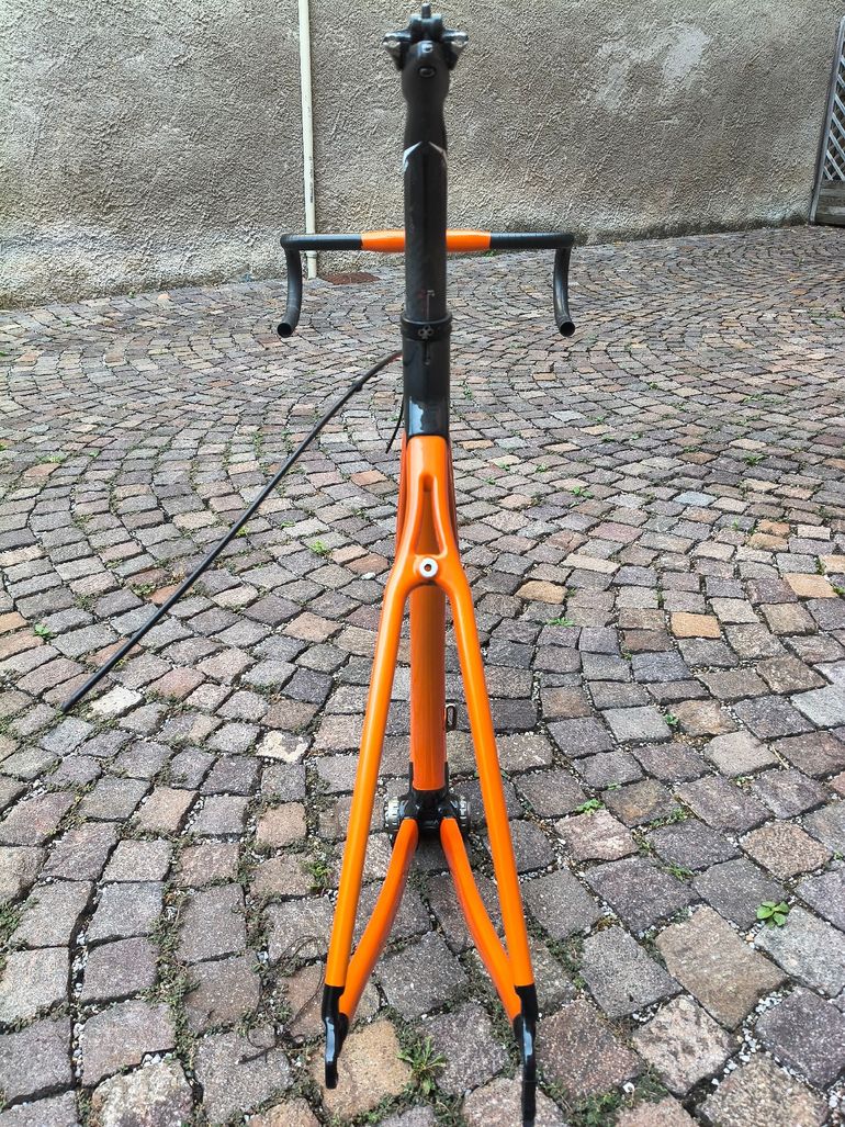 Used Colnago C59 Frameset 2013 Road & Gravel, Orange — image 6 of 9