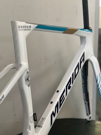 Gebrauchtes Merida REACTO TEAM 2025 Frameset 2025 Road & Gravel, Weiß — Bild 3 von 4