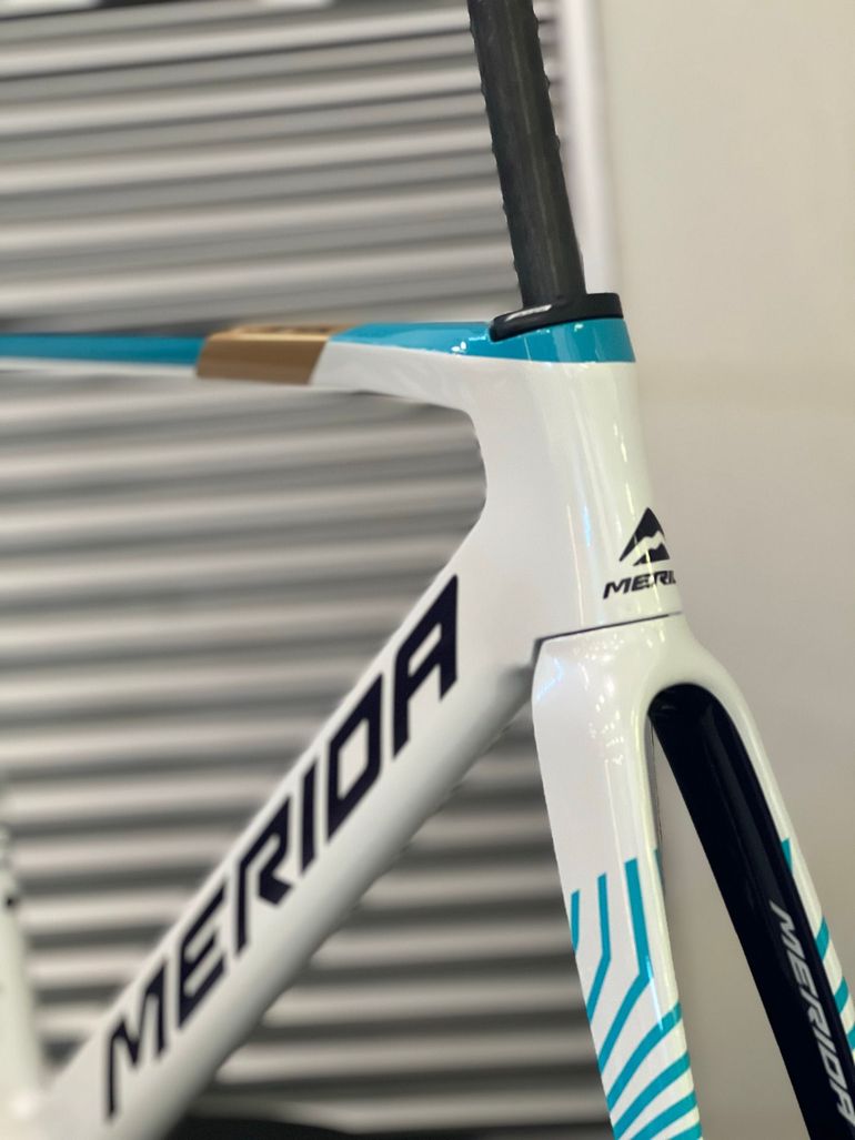 Gebrauchtes Merida REACTO TEAM 2025 Frameset 2025 Road & Gravel, Weiß — Bild 2 von 4