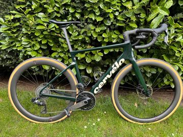 Gebrauchtes Cervélo Cervelo Caledonia 5 Frameset Frameset 2026 Road & Gravel, Grün — Bild 1 von 6