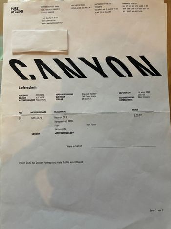 Tweedehands Canyon Neuron Shimano Deore XT 2023 Mountainbike — afbeelding 4 van 5