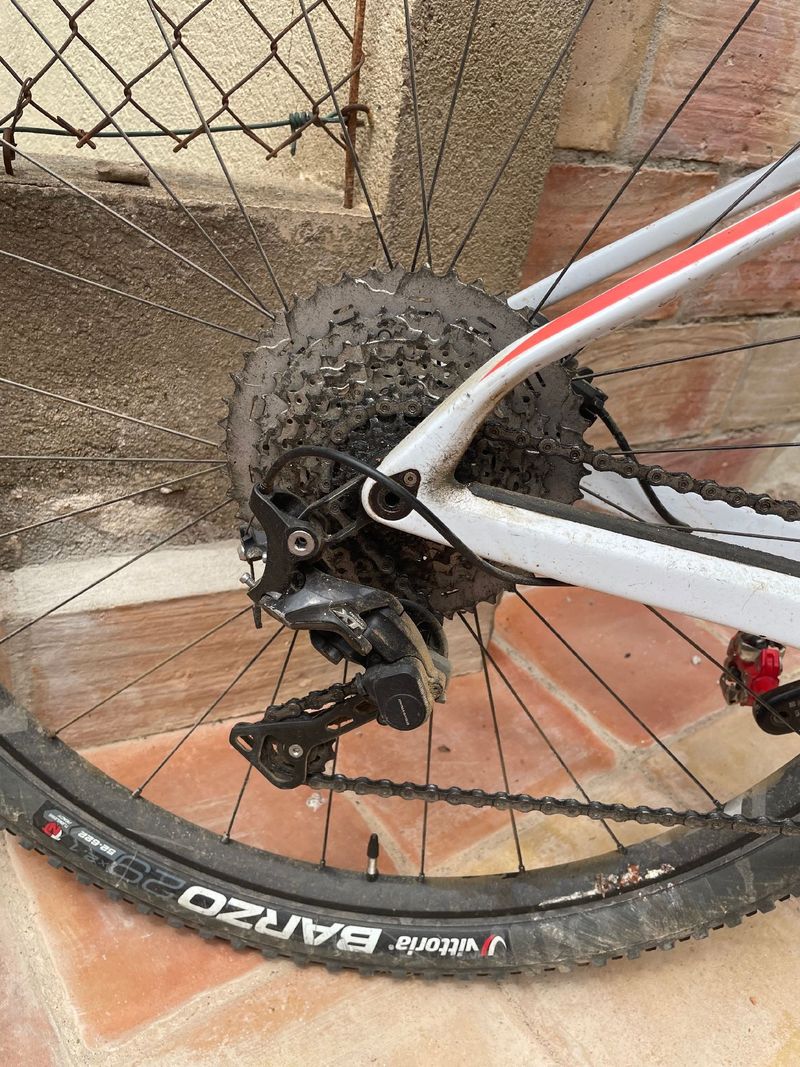 BMC Teamelite Shimano Deore XT Di2 2022 Mountainbike usato, Bianco — immagine 3 di 6