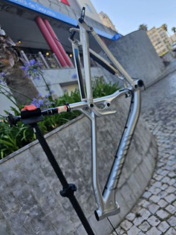 Used Canyon Spectral Frameset 2017 Mountainbike, Light Gray — image 7 of 15