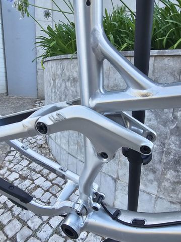 Used Canyon Spectral Frameset 2017 Mountainbike, Light Gray — image 13 of 15