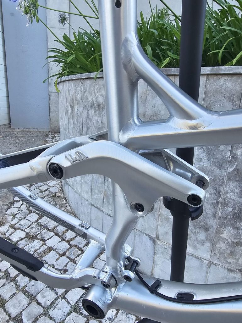 Used Canyon Spectral Frameset 2017 Mountainbike, Light Gray — image 13 of 15