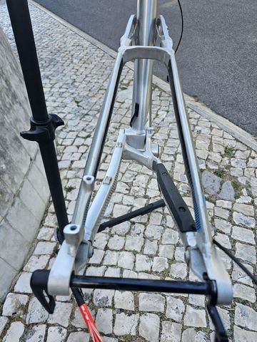 Used Canyon Spectral Frameset 2017 Mountainbike, Light Gray — image 3 of 15