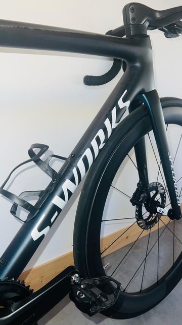 Tweedehands Cadre S-Works Tarmac SL8 FACT 12r Carbon, taille 52 SL8 FACT 12r Carbon Frameset 2025 Road & Gravel
