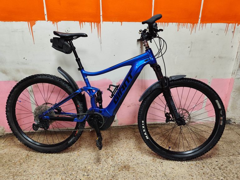 Used Giant Stance E+ 1 2022 2022 Mountainbike, Blue, 29 — image 3 of 3