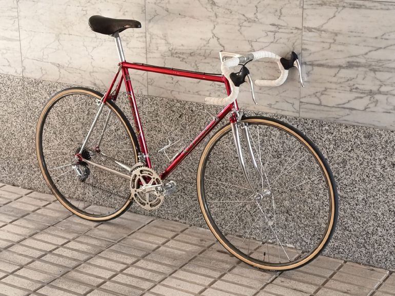 Used Faggin Custom Campagnolo Record 1987 Road & Gravel, Red — image 15 of 18