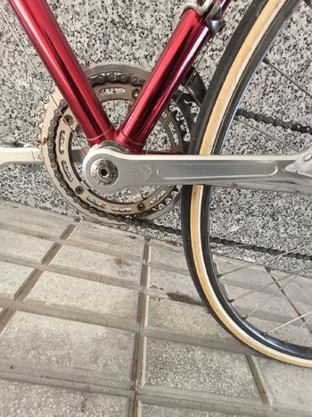 Used Faggin Custom Campagnolo Record 1987 Road & Gravel, Red — image 6 of 18