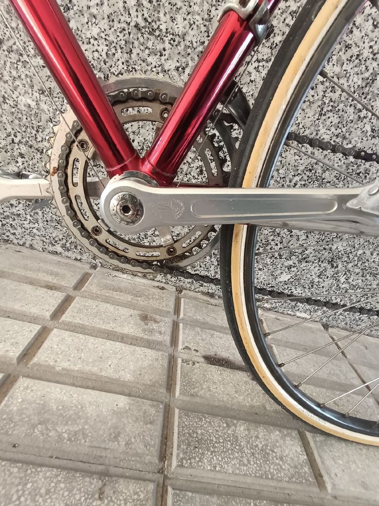 Used Faggin Custom Campagnolo Record 1987 Road & Gravel, Red — image 6 of 18