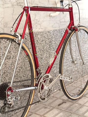 Used Faggin Custom Campagnolo Record 1987 Road & Gravel, Red — image 12 of 18