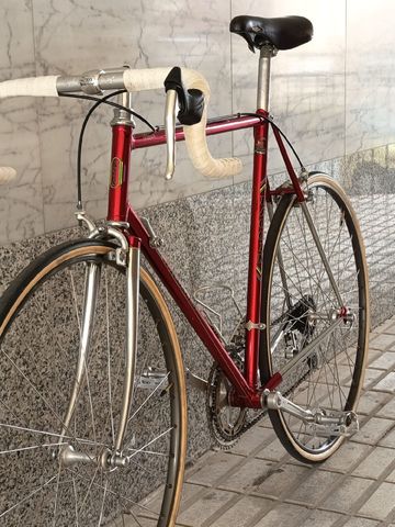 Used Faggin Custom Campagnolo Record 1987 Road & Gravel, Red — image 2 of 18