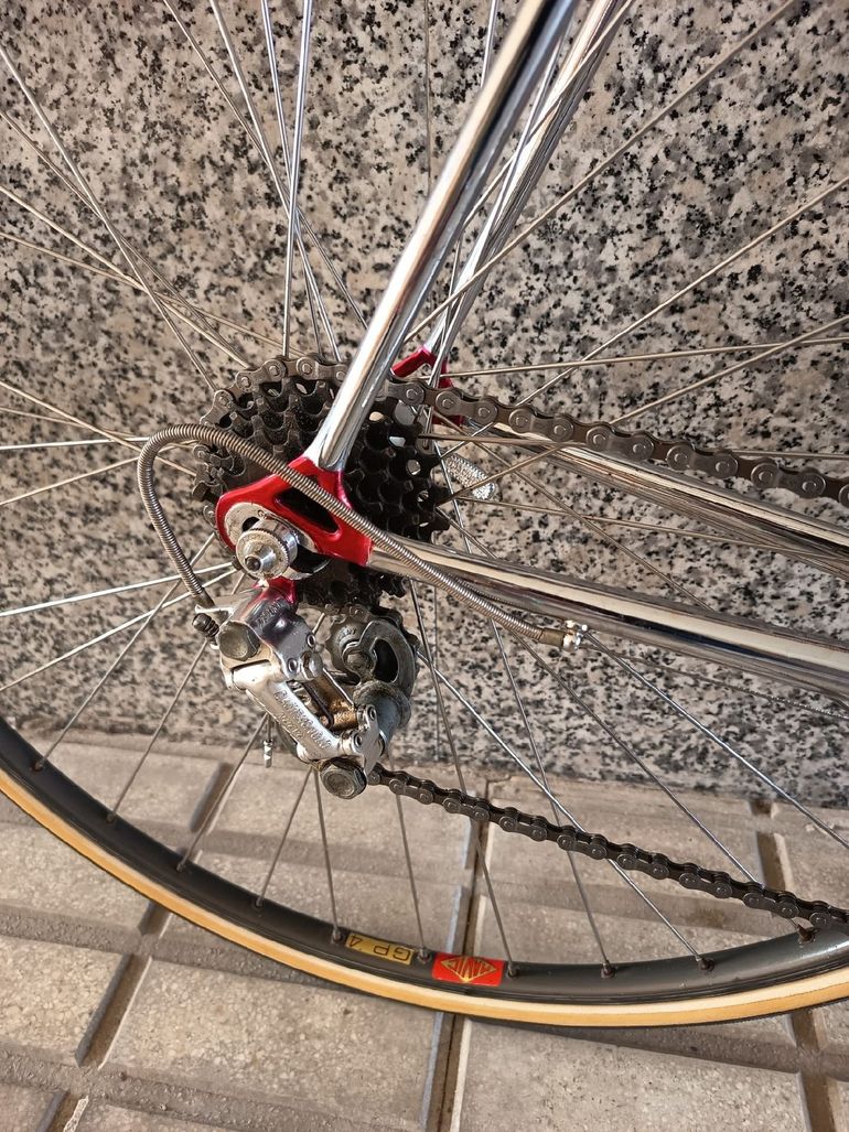 Used Faggin Custom Campagnolo Record 1987 Road & Gravel, Red — image 5 of 18