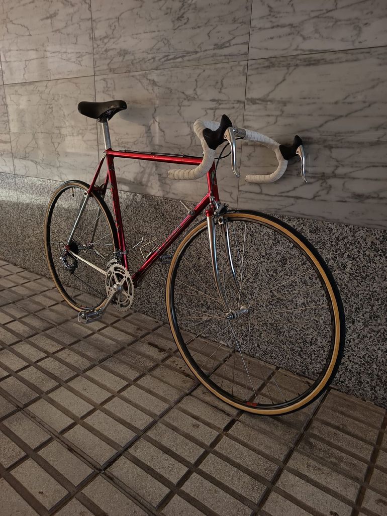 Used Faggin Custom Campagnolo Record 1987 Road & Gravel, Red — image 11 of 18