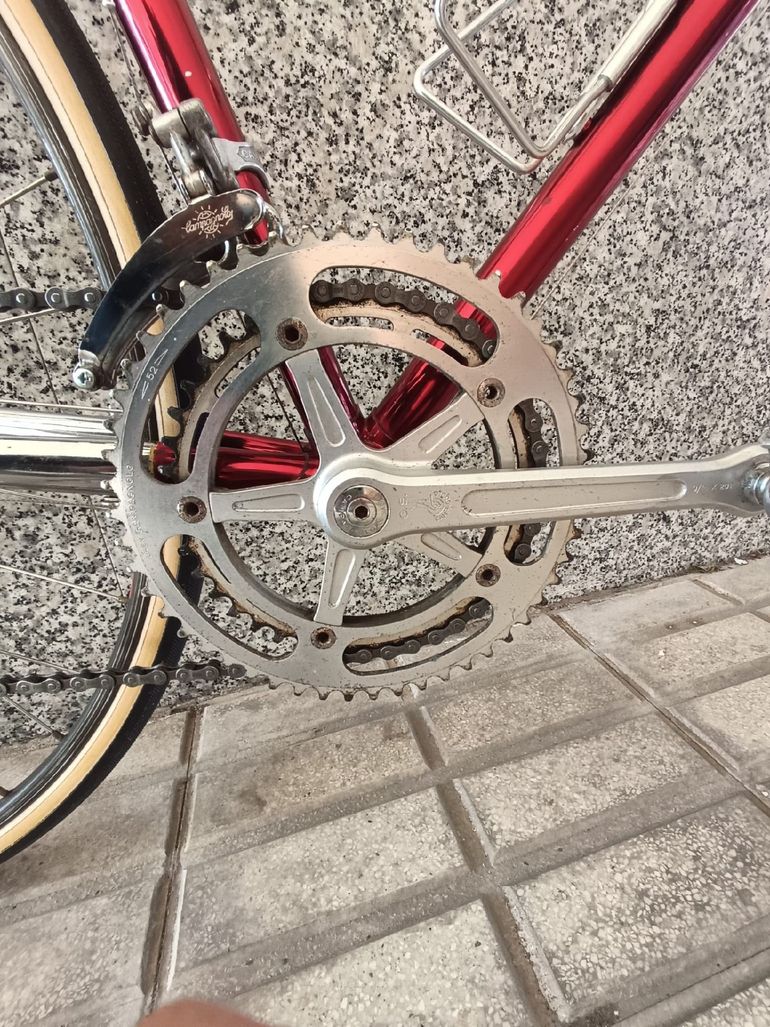Used Faggin Custom Campagnolo Record 1987 Road & Gravel, Red — image 8 of 18