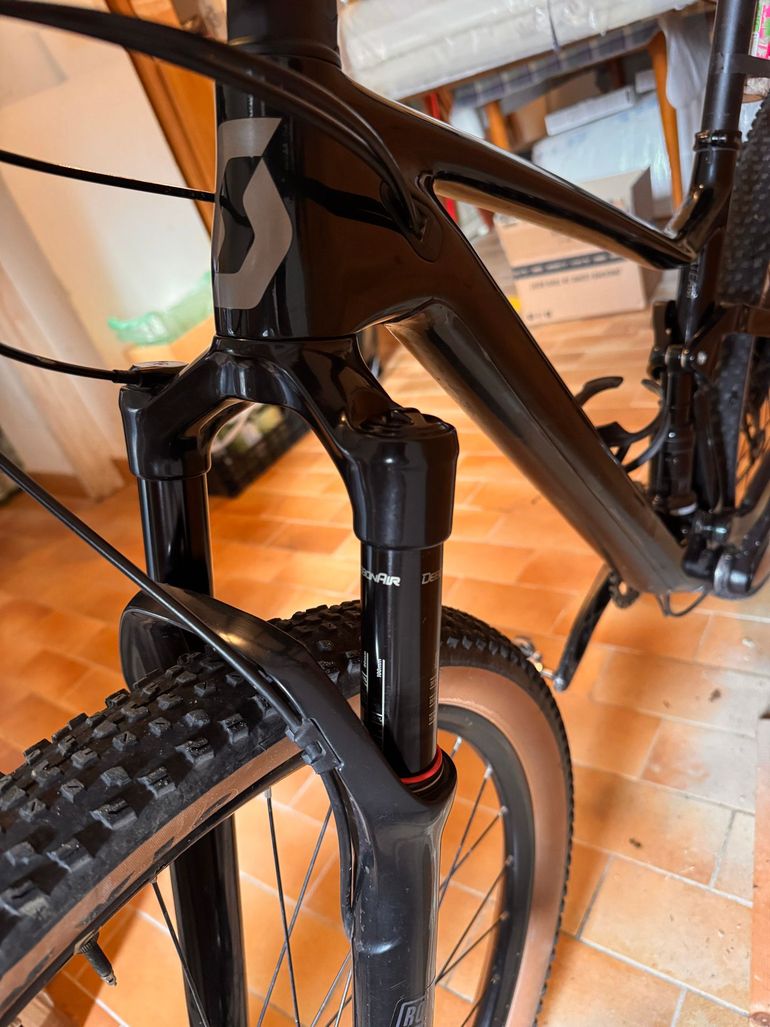 Used Scott Spark SRAM GX 2020 Mountainbike, Green — image 6 of 11