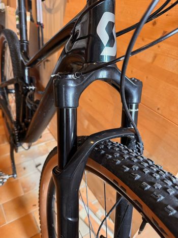 Used Scott Spark SRAM GX 2020 Mountainbike, Green — image 7 of 11