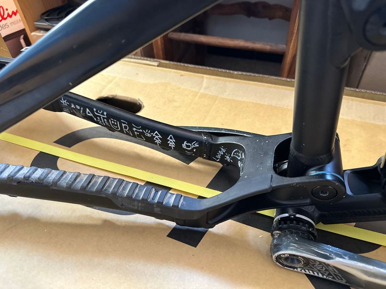 Used Grin Custom Frameset 2025 Mountainbike, Black — image 4 of 5