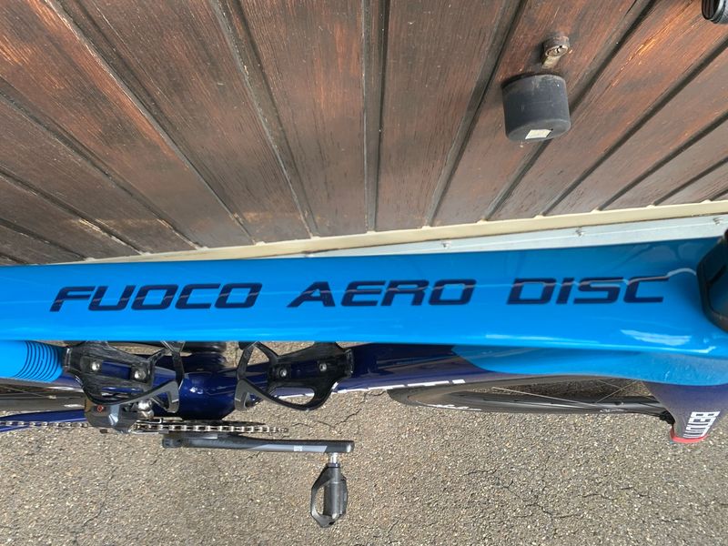 Used Benotti Fuoco Aero Disc Shimano Ultegra Di2 2022 Road & Gravel, Blue — image 3 of 6