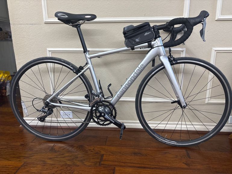 Used Cannondale CAAD Optimo 4 2023 2023 Road & Gravel, Light Gray — image 2 of 6