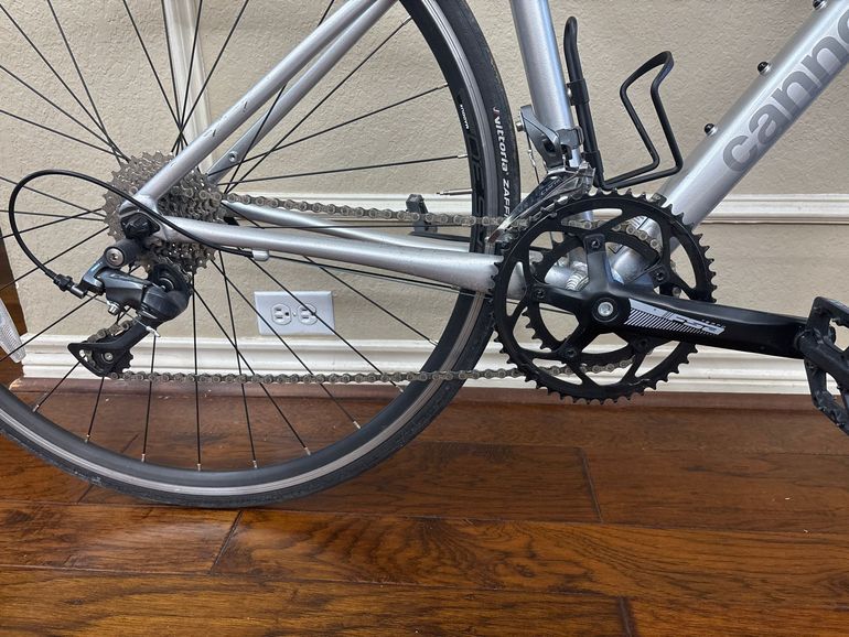 Used Cannondale CAAD Optimo 4 2023 2023 Road & Gravel, Light Gray — image 3 of 6