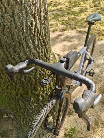 Canyon Grail CF SL 7 2024 2024 Road & Gravel usato, Grigio chiaro — immagine 5 di 20