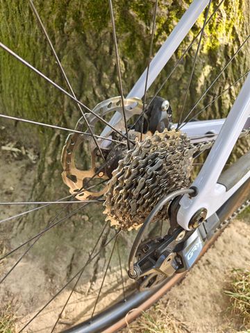 Canyon Grail CF SL 7 2024 2024 Road & Gravel usato, Grigio chiaro — immagine 15 di 20