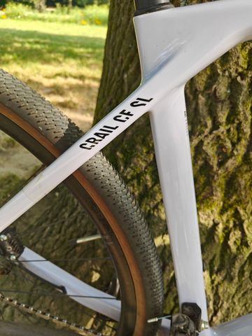 Canyon Grail CF SL 7 2024 2024 Road & Gravel usato, Grigio chiaro — immagine 9 di 20