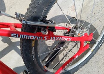 Used Specialized Custom Shimano Deore XT 2005 Mountainbike, Red — image 4 of 5