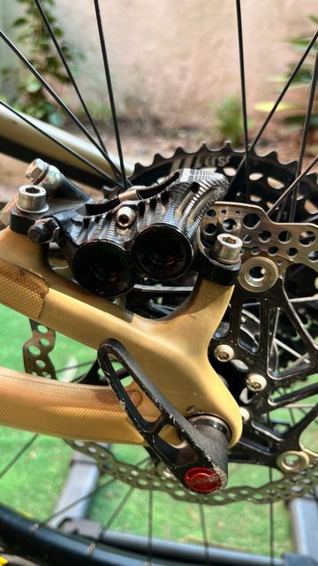 Santa Cruz Nomad C S 2018 2018 Mountainbike usato, Arancione — immagine 12 di 21