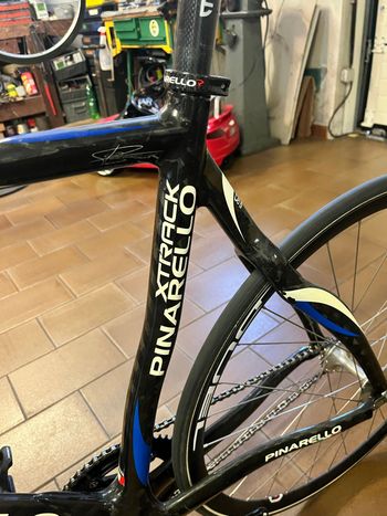 Used Pinarello Xtrack Frameset 2012 Road & Gravel, Blue — image 2 of 20